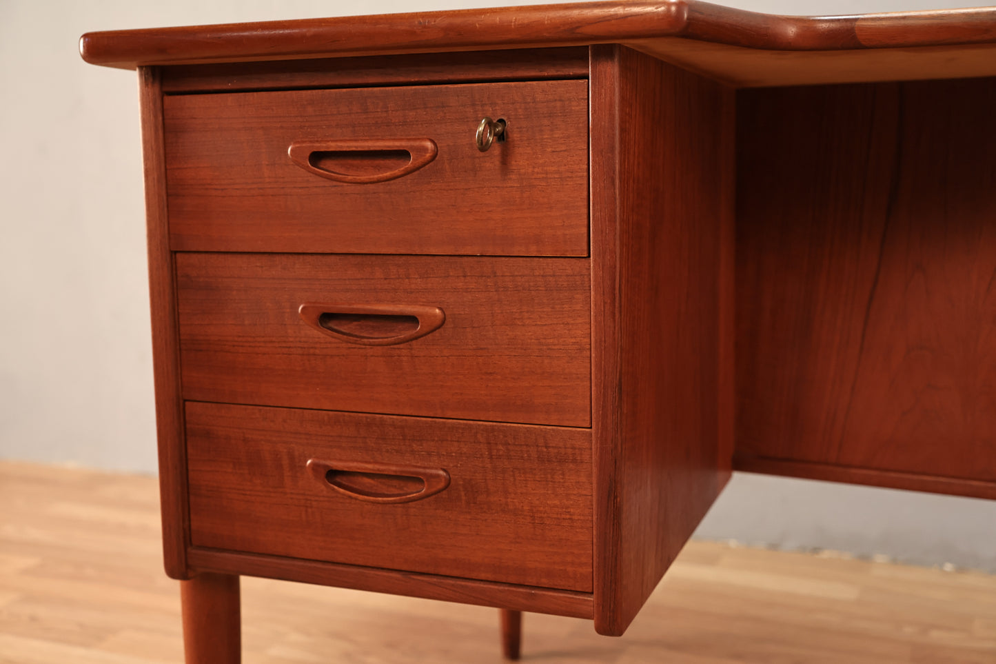 Göran Strand "Boomerang" Teak Desk