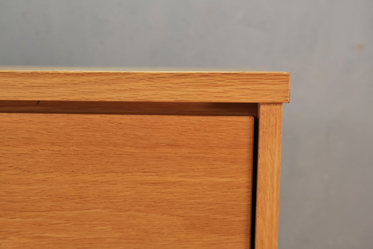 Blonde Teak 6-Drawer Chifferobe