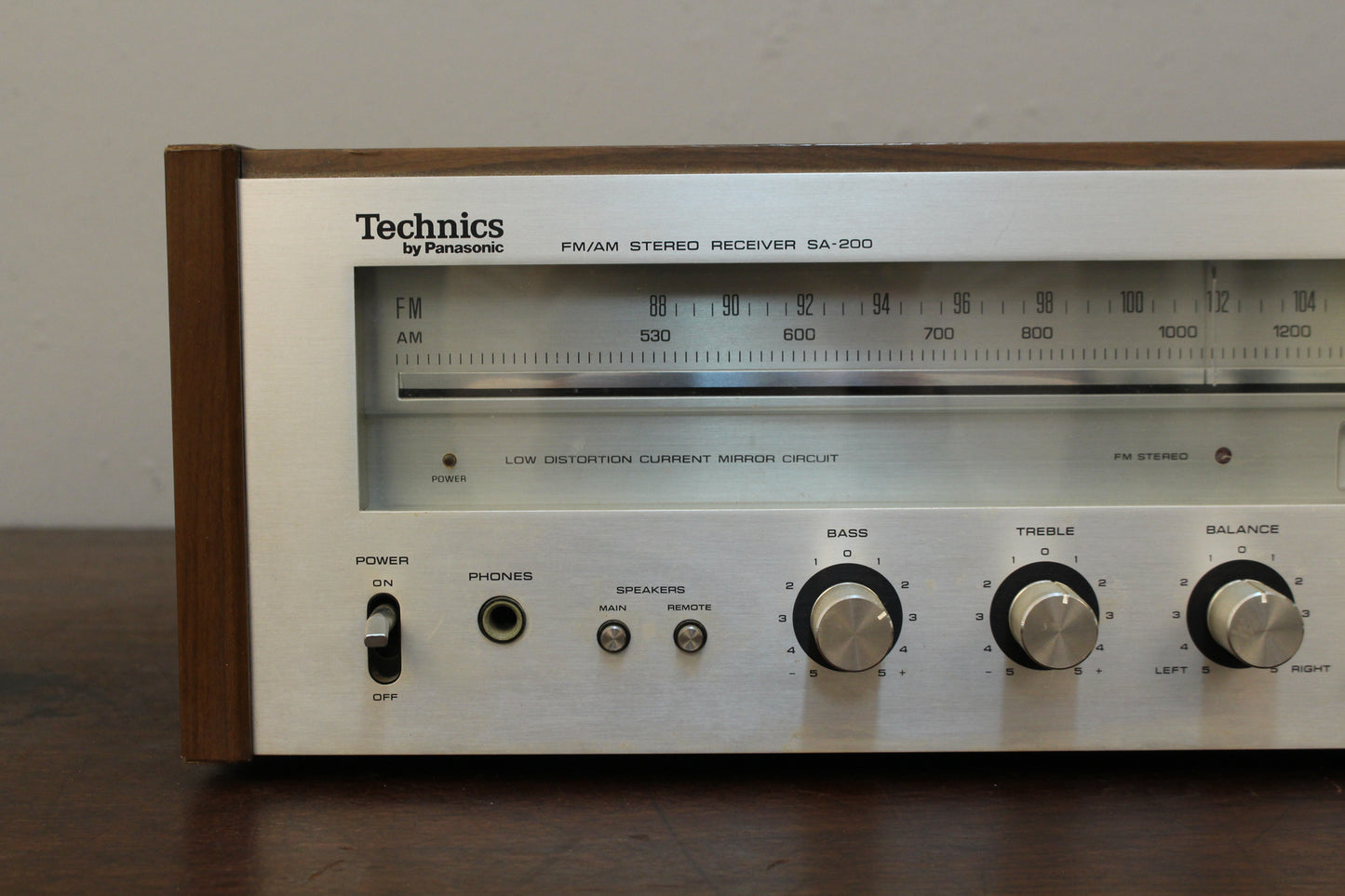 1970s Technics SA-200 Receiver