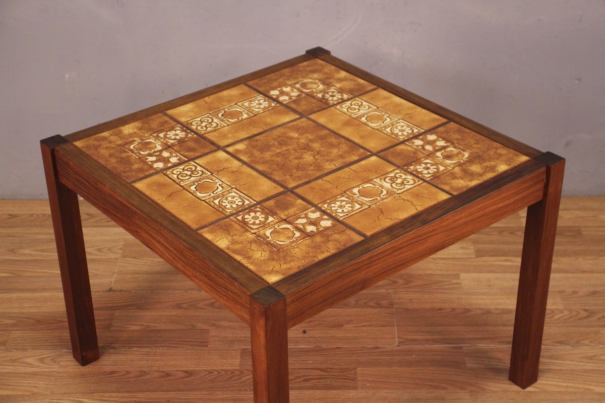 Engesvang Danish Teak & Tile End Table