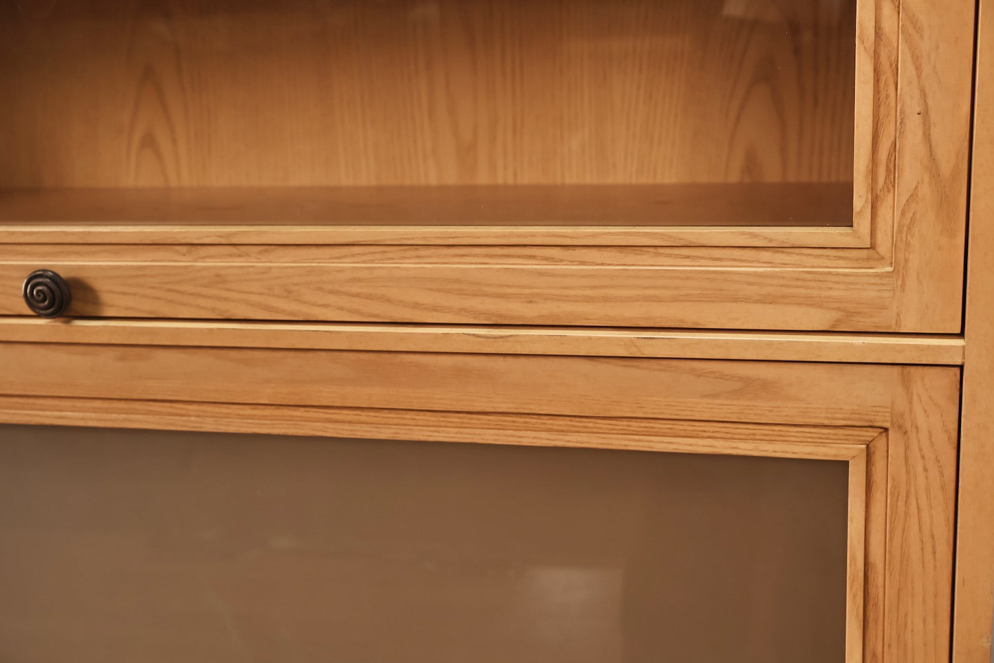 Drexel Blonde 4-Tier Barrister Bookcase - ONLINE ONLY