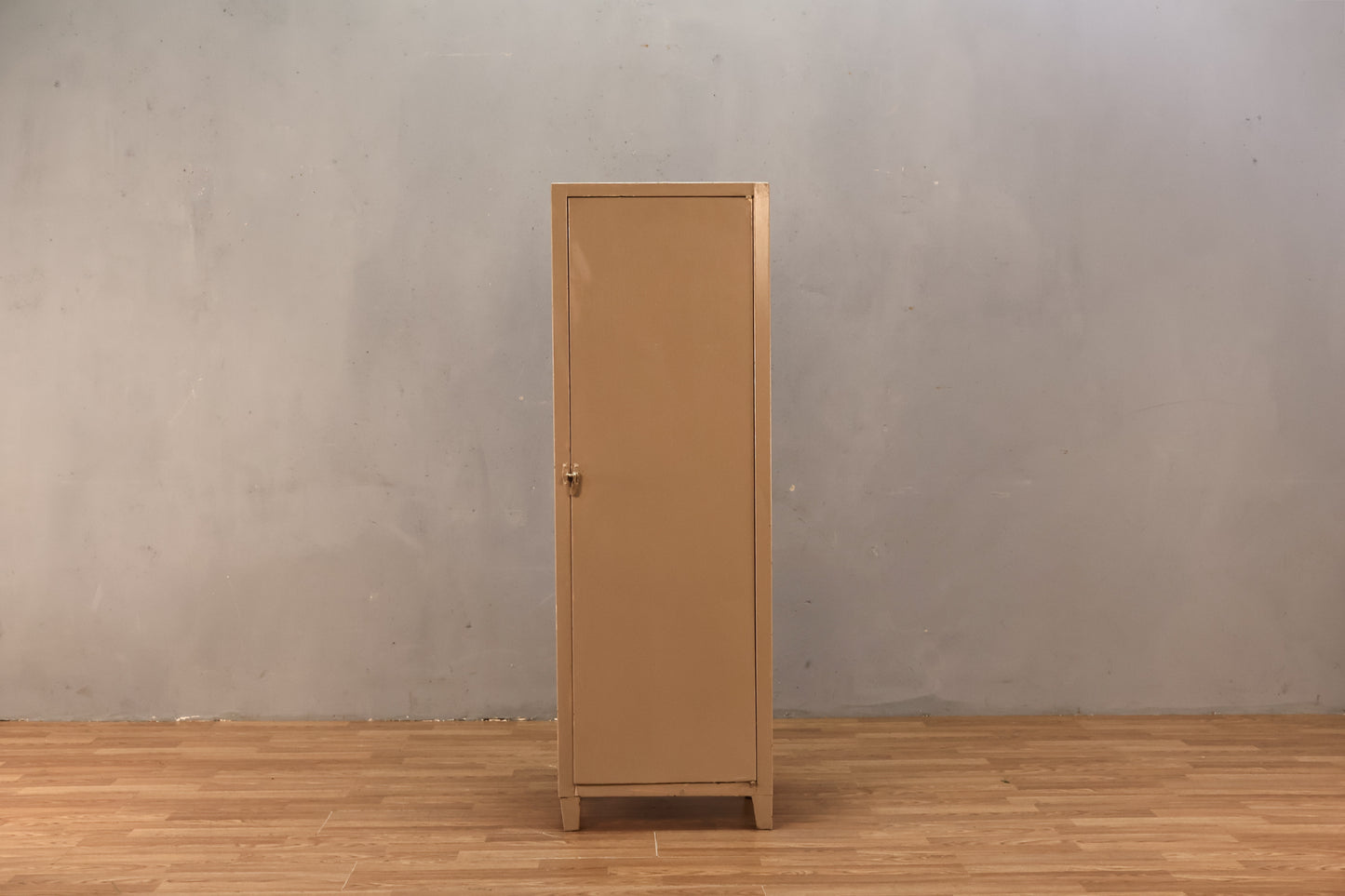 Taupe Painted Metal Locker