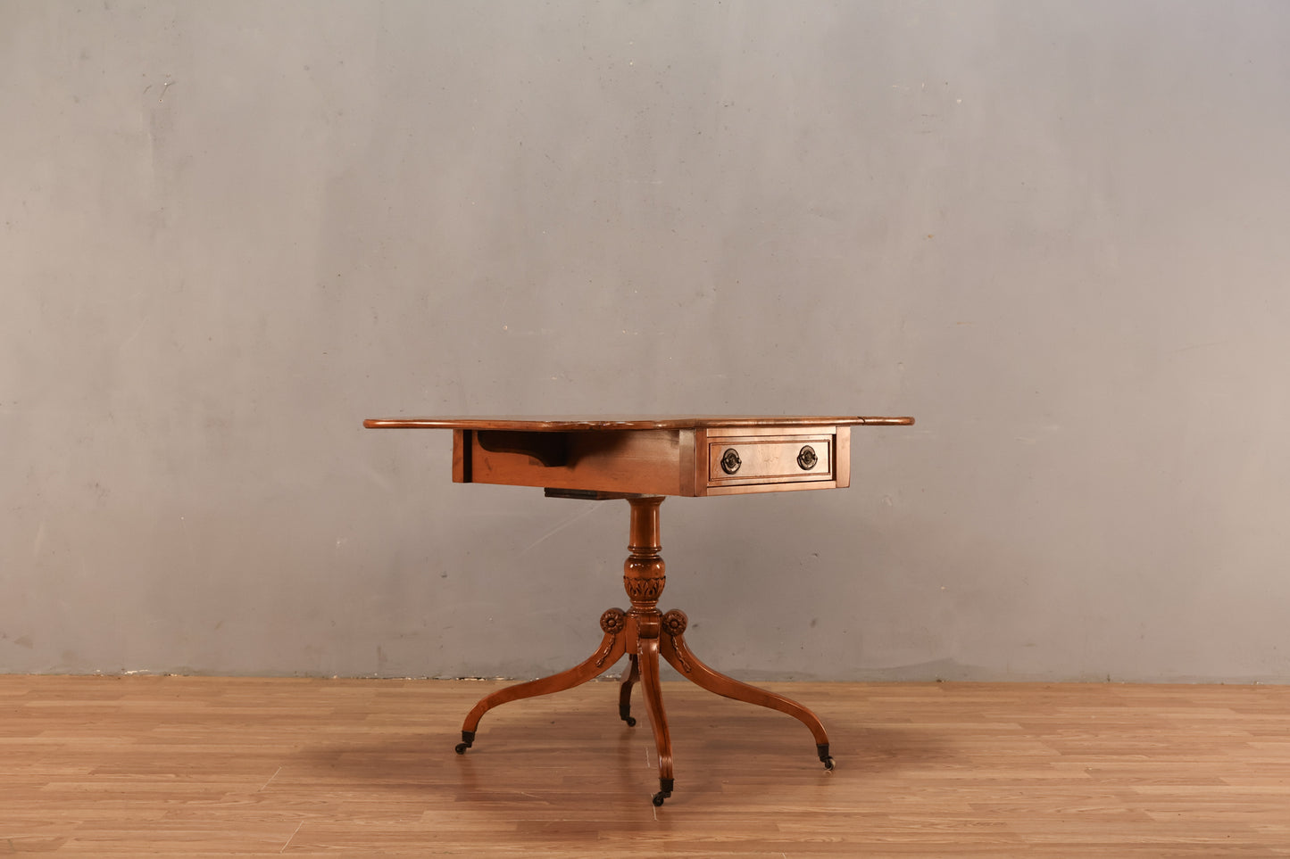 English Regency Pembroke Drop-Leaf Table - ONLINE ONLY