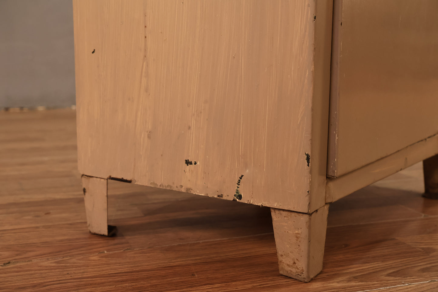 Taupe Painted Metal Locker