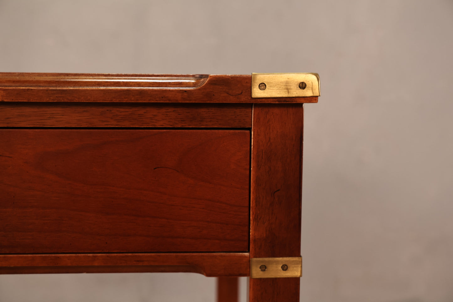 Campaign 1-Drawer End Table - ONLINE ONLY