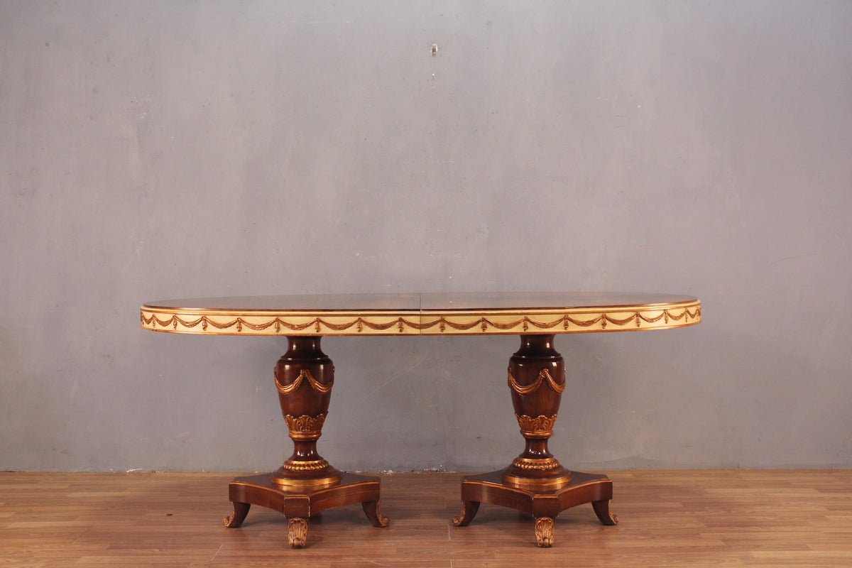 Regency Rosewood Dining Table with 2 Leaves - ONLINE ONLY