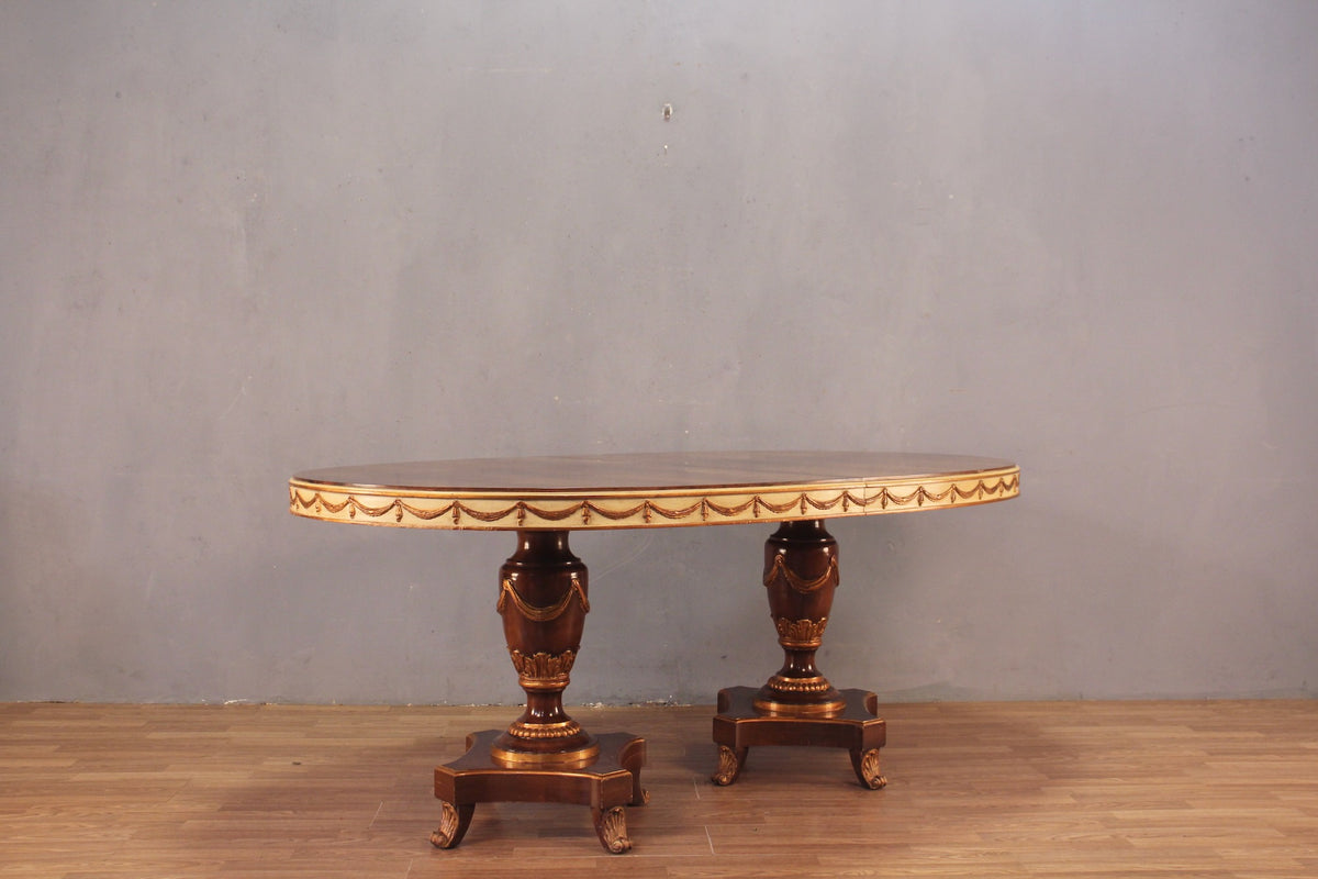 Regency Rosewood Dining Table with 2 Leaves - ONLINE ONLY