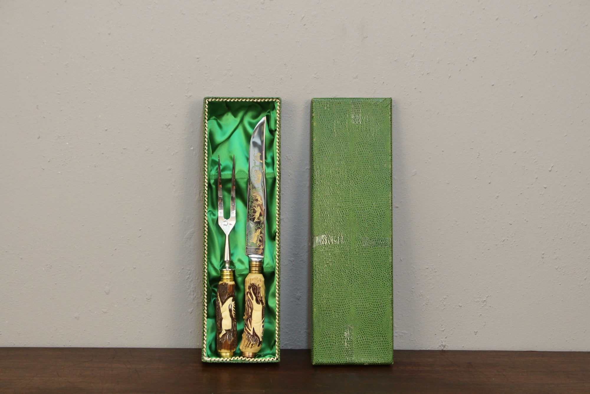 Mid Century German Carving Set – Furnish Green