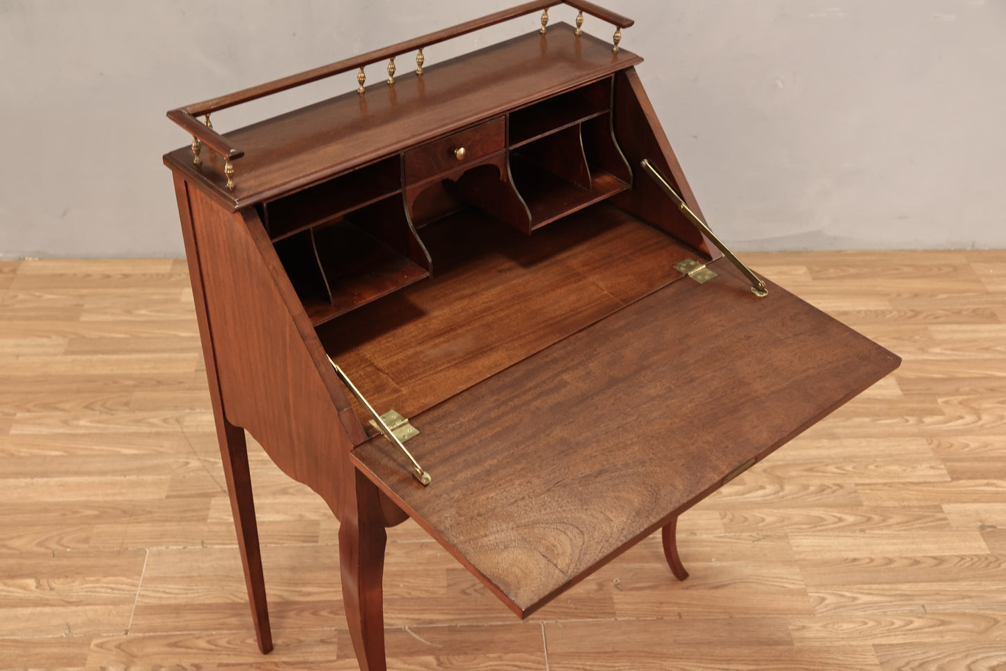Petite Mahogany Secretary Desk