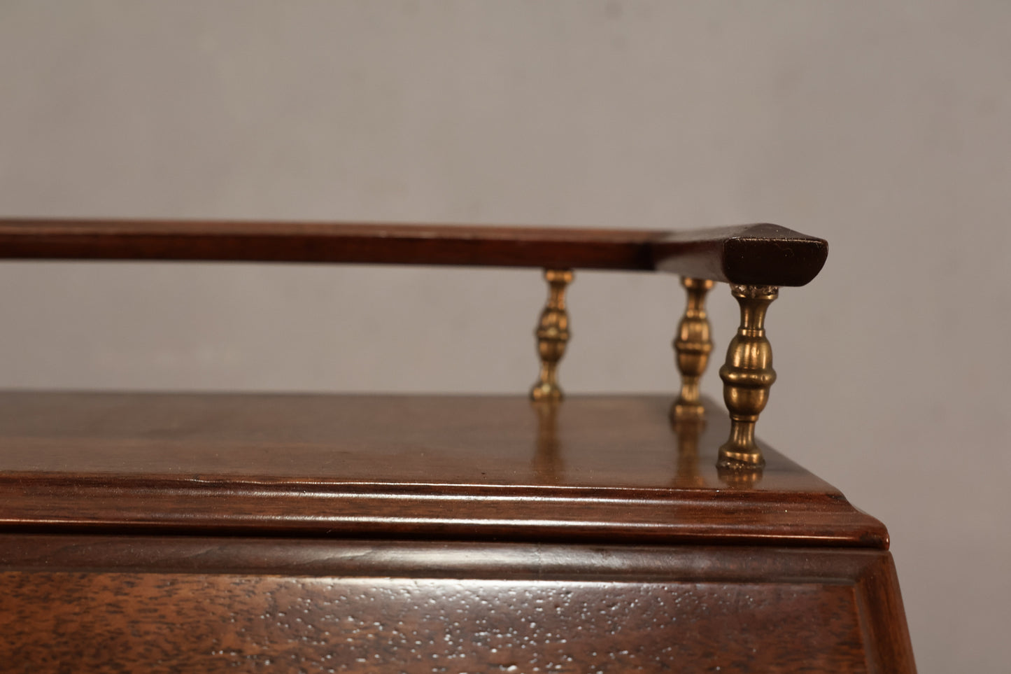 Petite Mahogany Secretary Desk