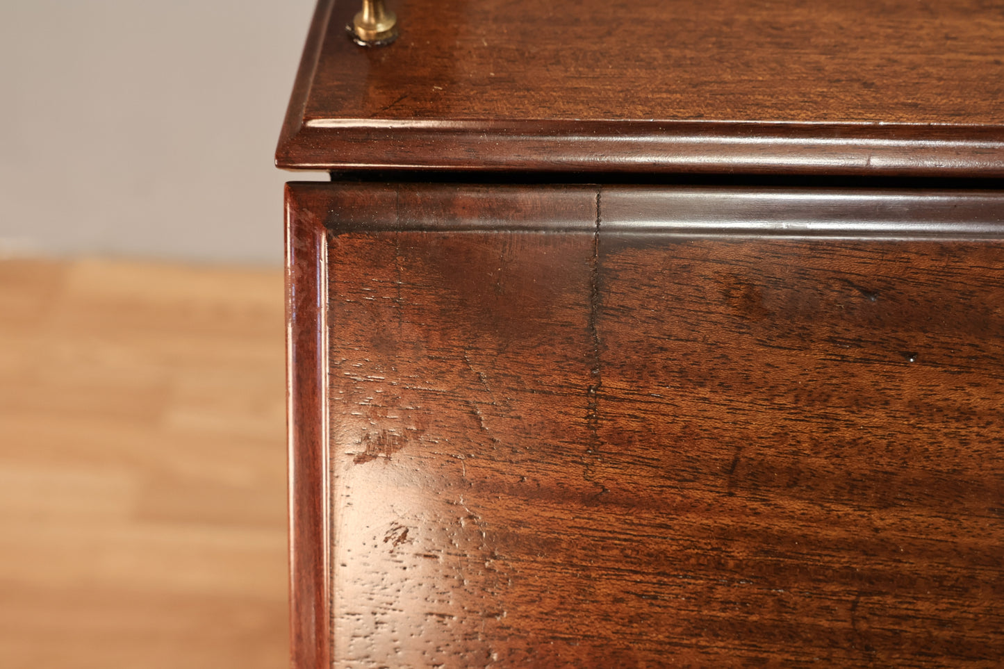 Petite Mahogany Secretary Desk
