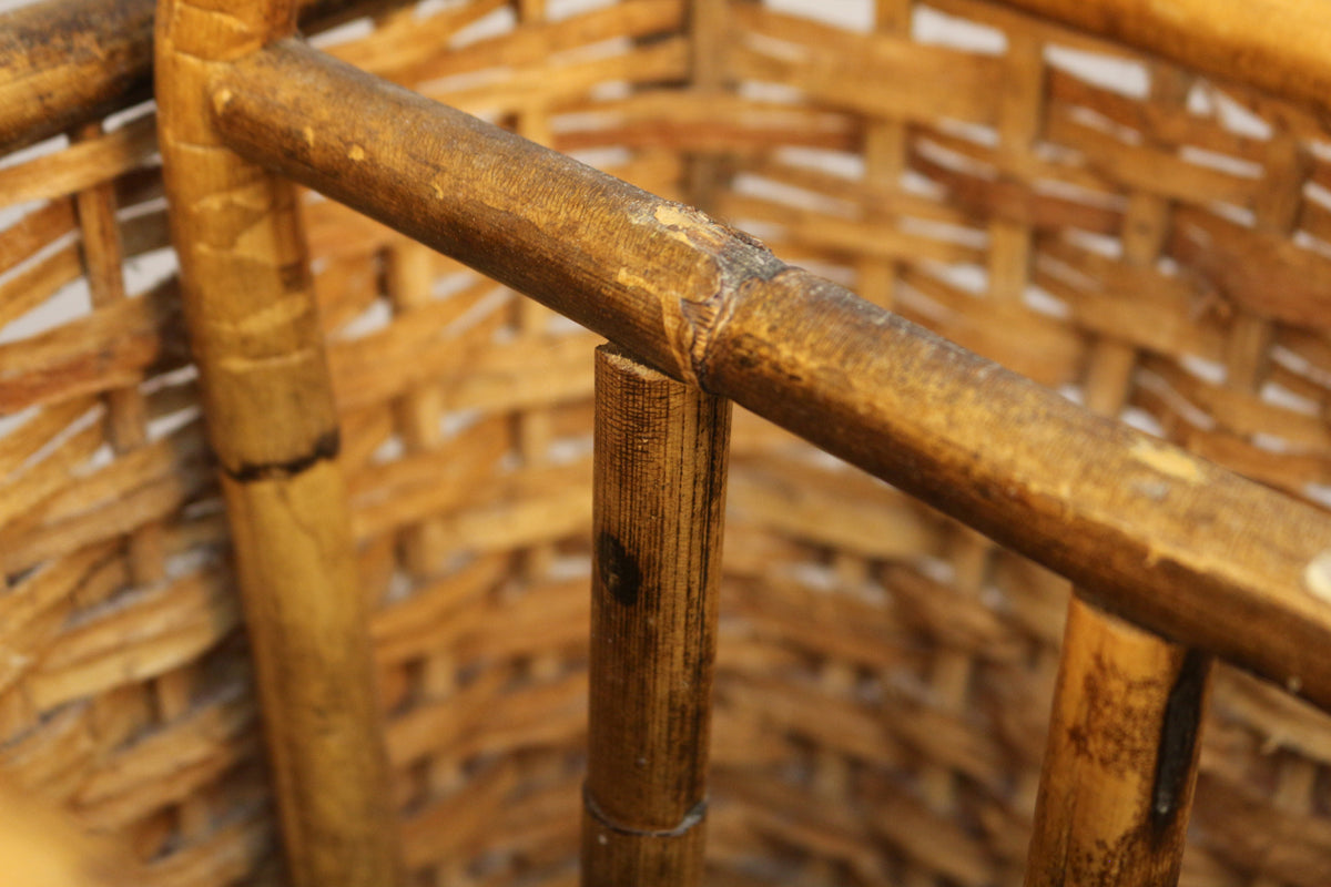 Rattan Magazine Caddy