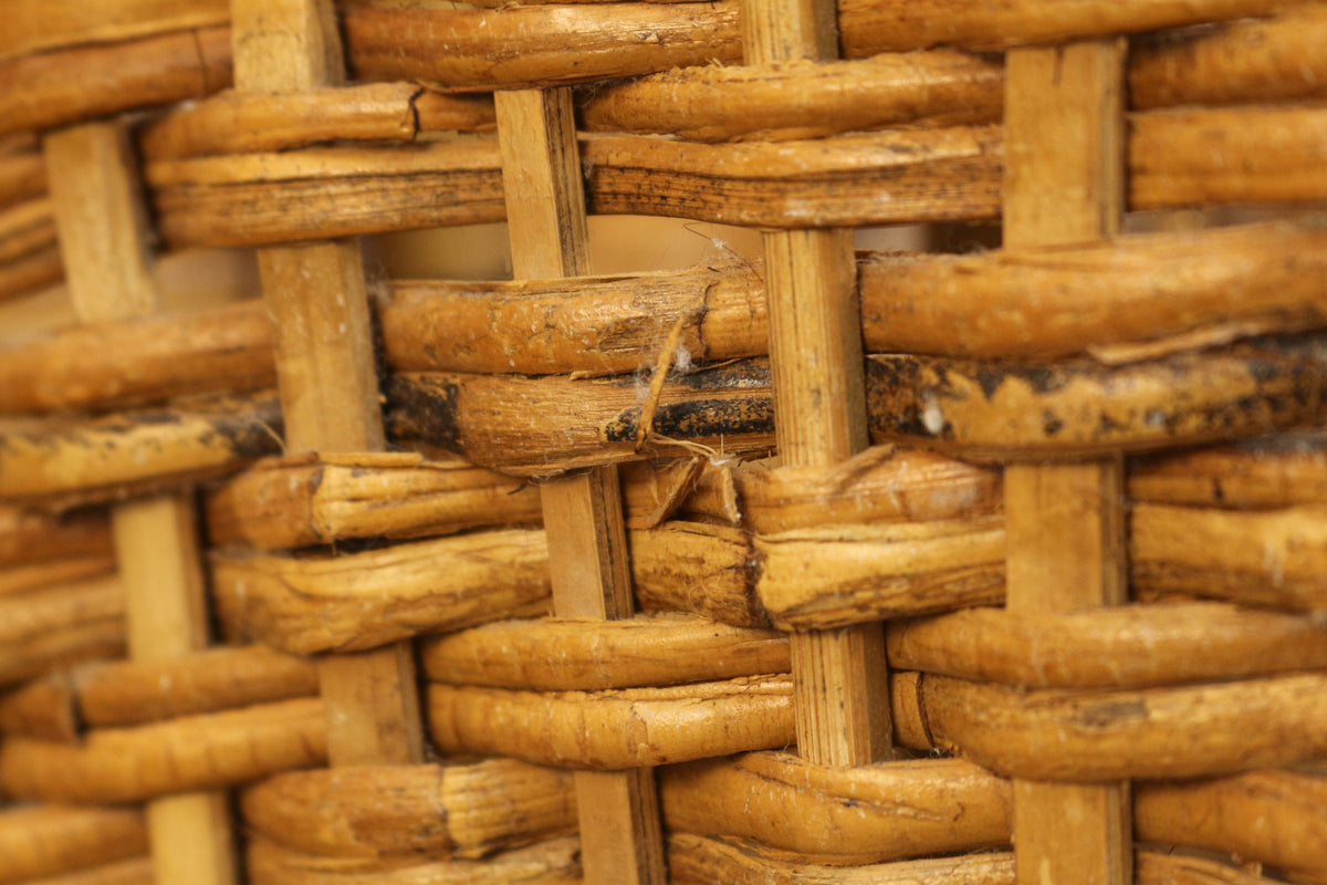 Rattan Magazine Caddy