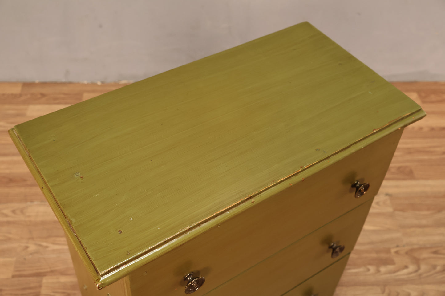 Olive 3-Drawer End Table