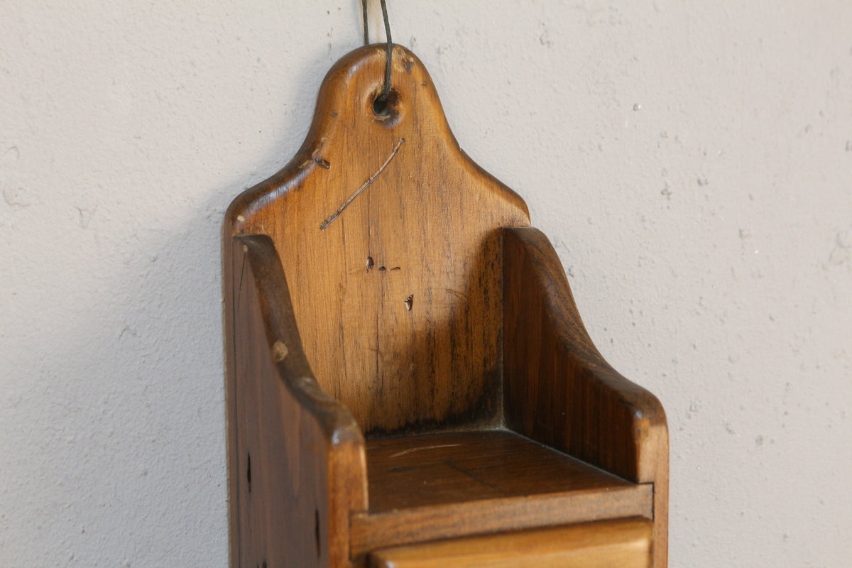 Pine Wall Hanging 5-Drawer Organizer