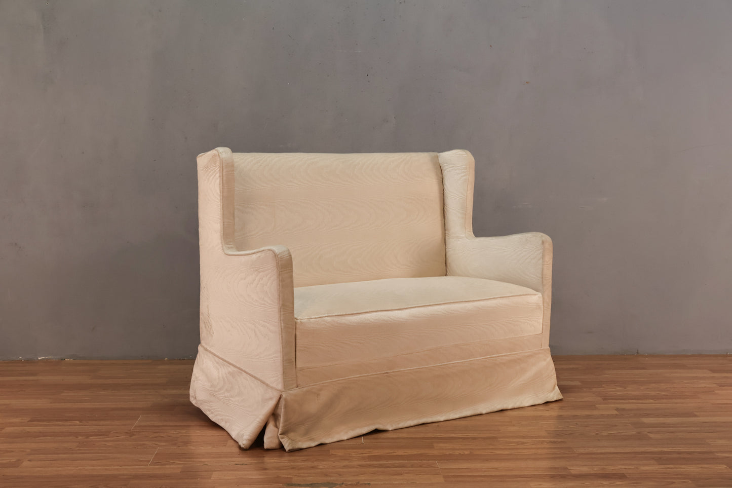 High-Back Marshmallow Settee - ONLINE ONLY