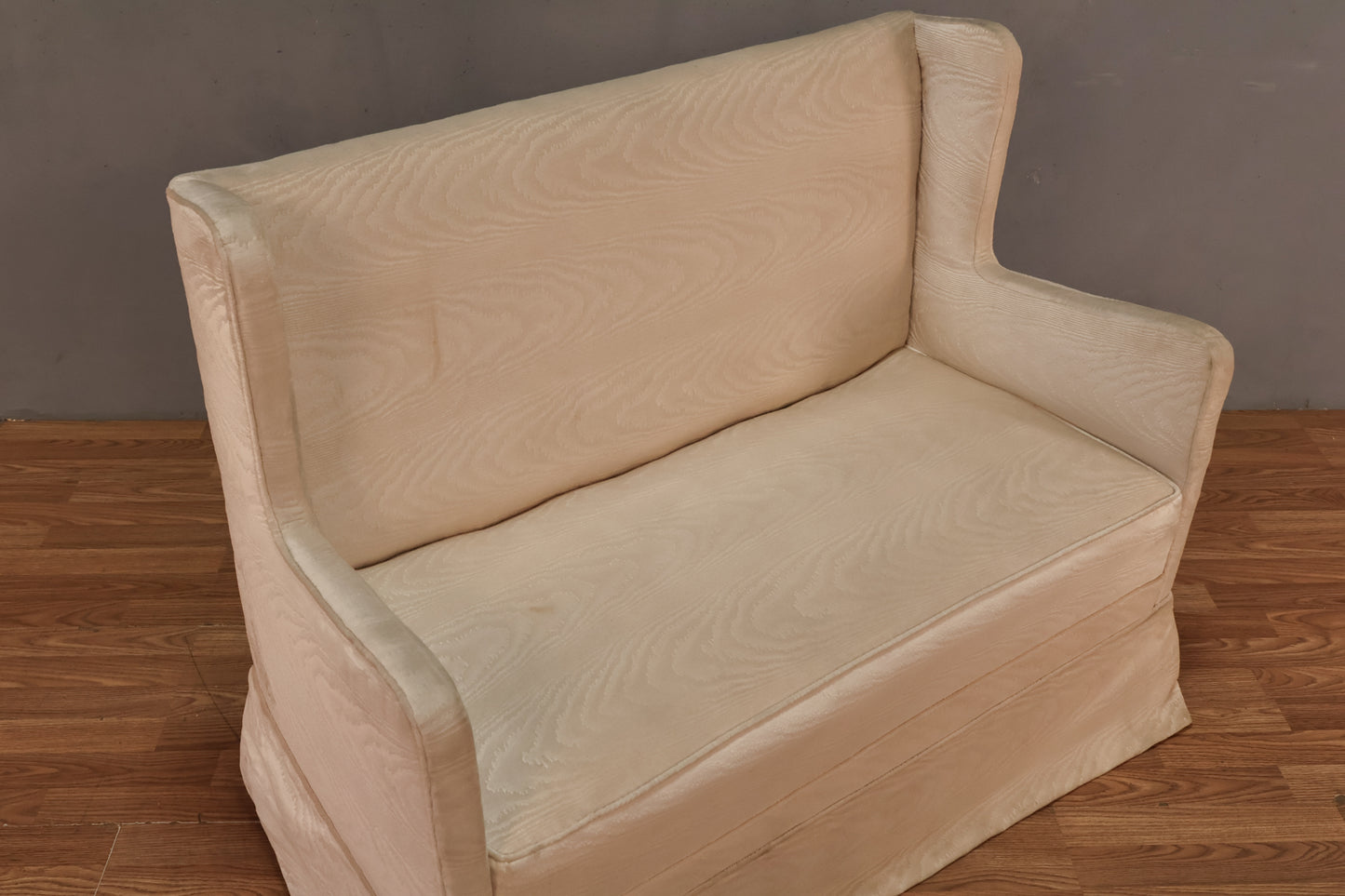 High-Back Marshmallow Settee - ONLINE ONLY