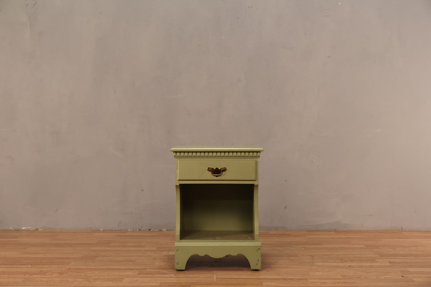 Provincial Sage 1-Drawer Nightstand - ONLINE ONLY