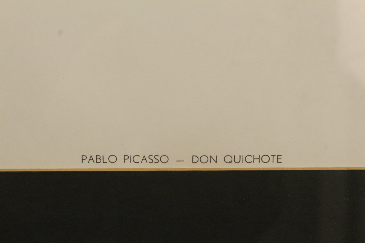 "Don Quixote" Pablo Picasso Print