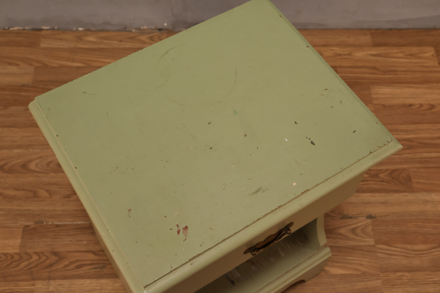 Provincial Sage 1-Drawer Nightstand - ONLINE ONLY