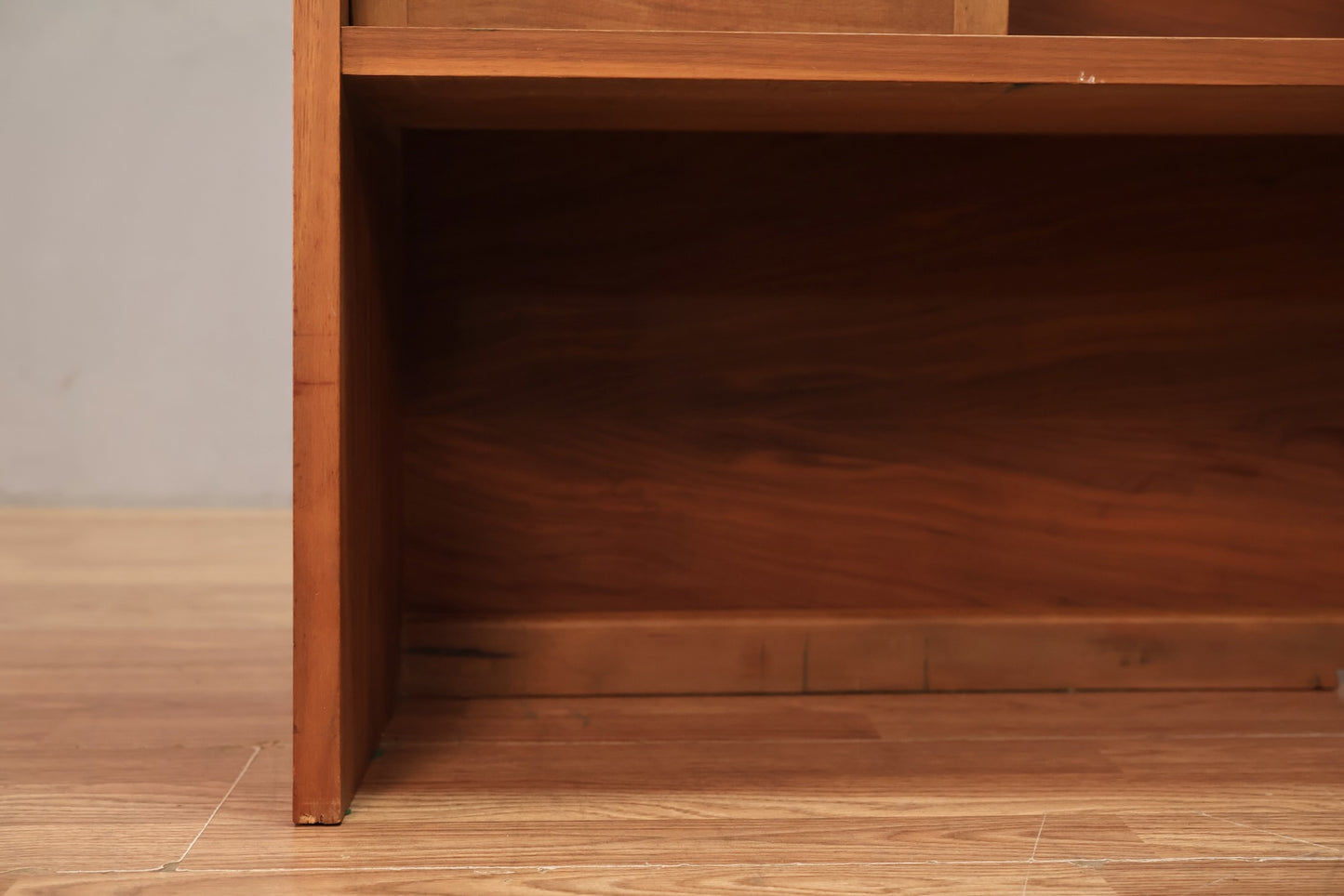 Johnson Carper Angled Sliding-Door Bookshelf