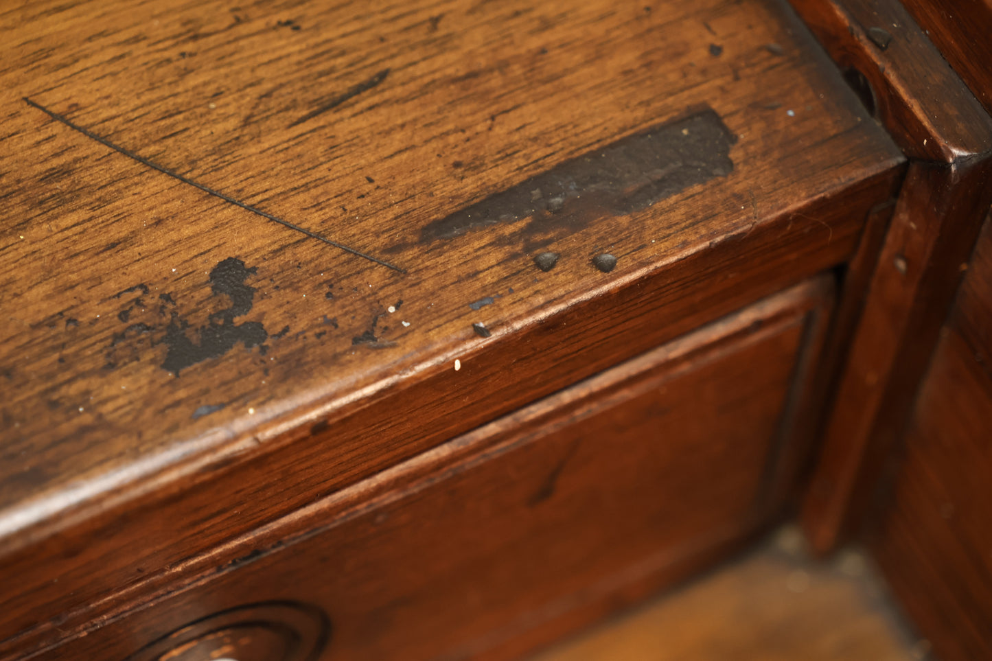Country Pine 4-Drawer Coffee Table