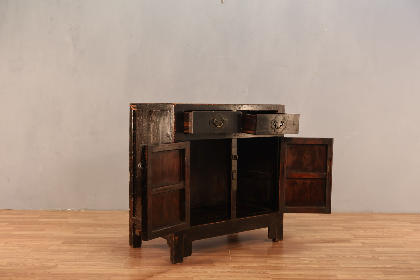 Antique Chinese 2-Door Cabinet