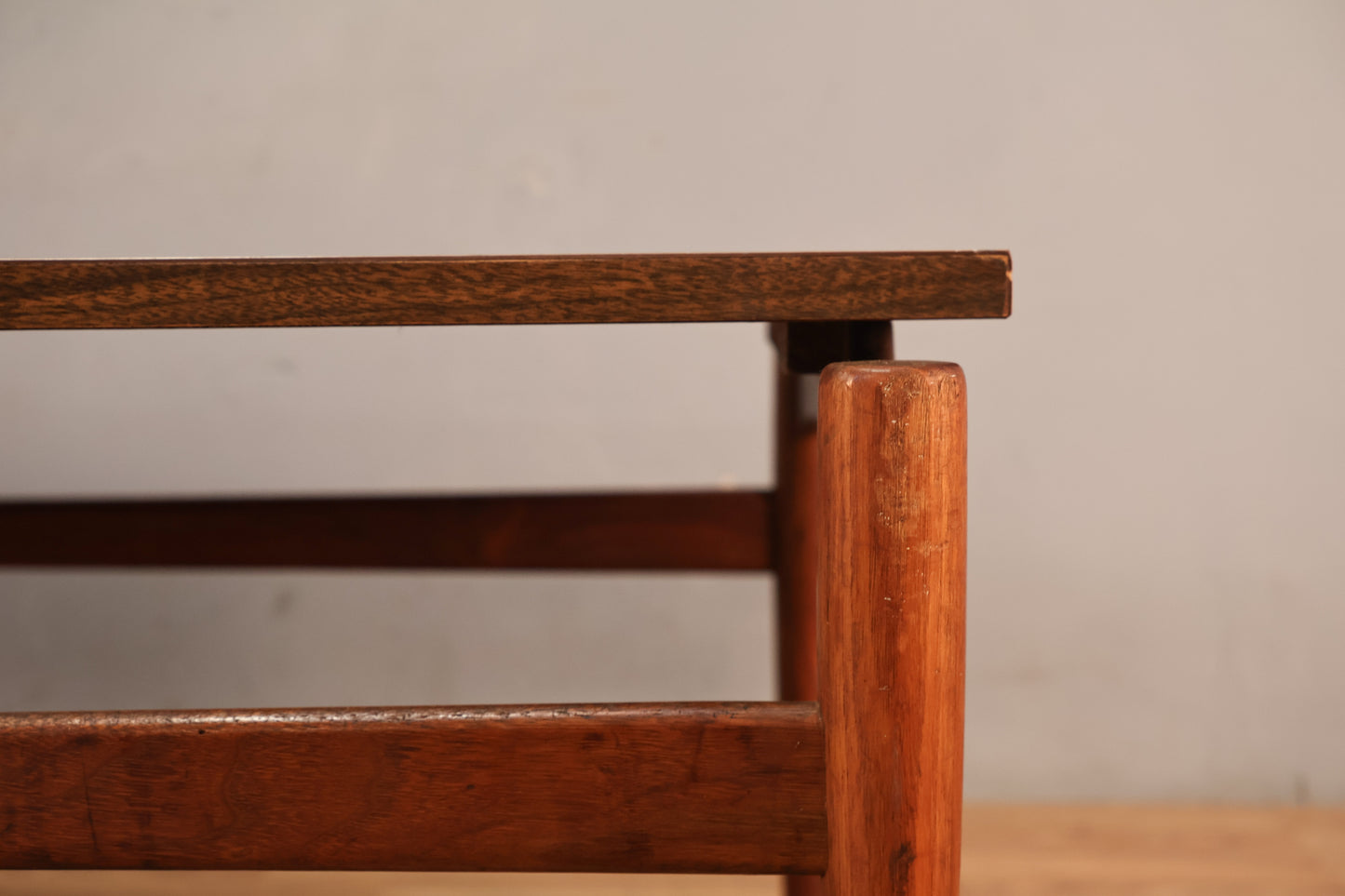 Mid Century Laminate & Teak Coffee Table - ONLINE ONLY