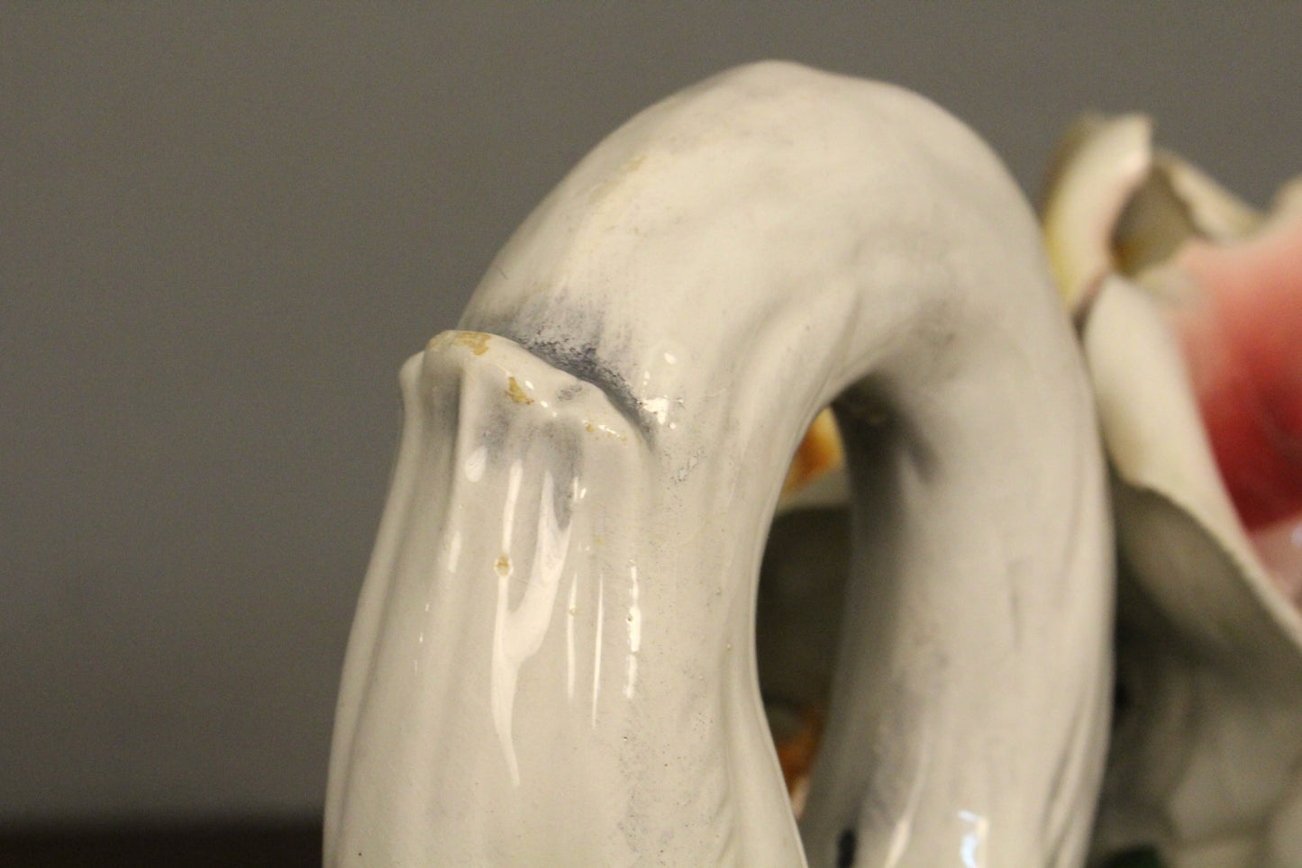 Capodimonte Porcelain Swan
