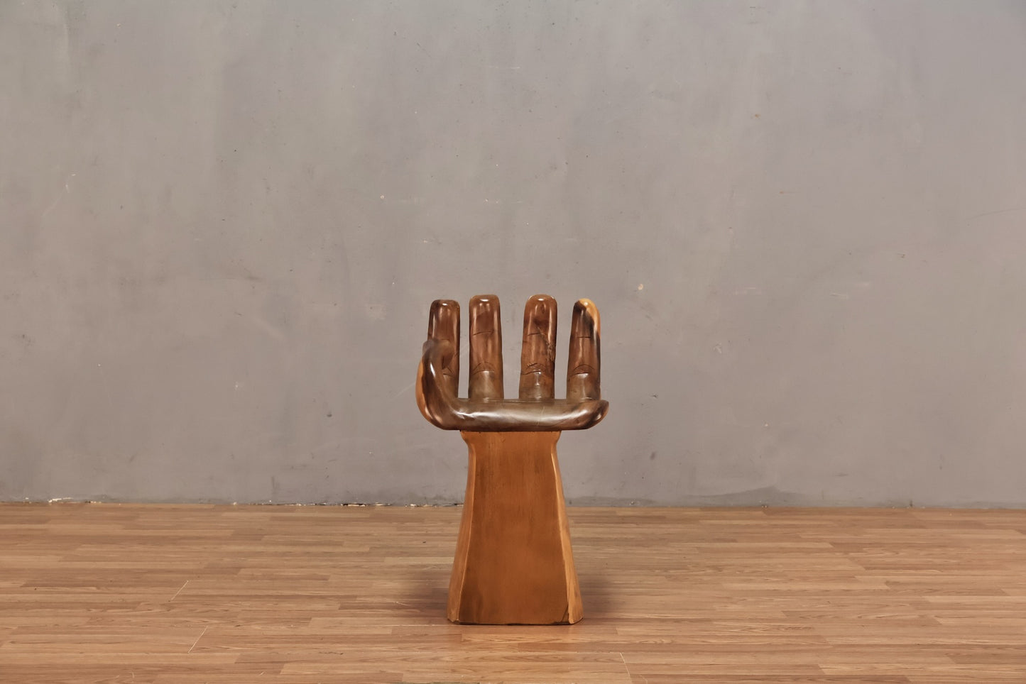 Handcarved "Hand" Accent Chair