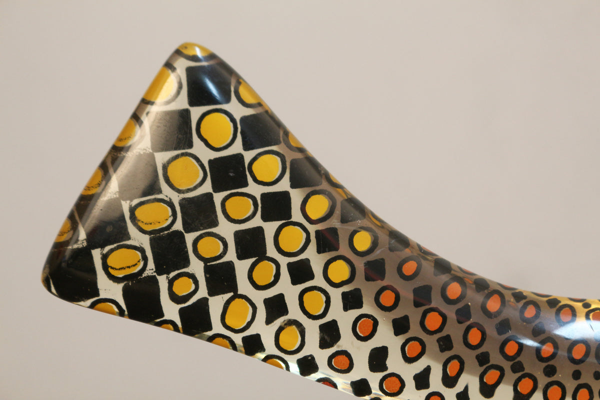 1970s Abraham Palatnik Lucite Dove