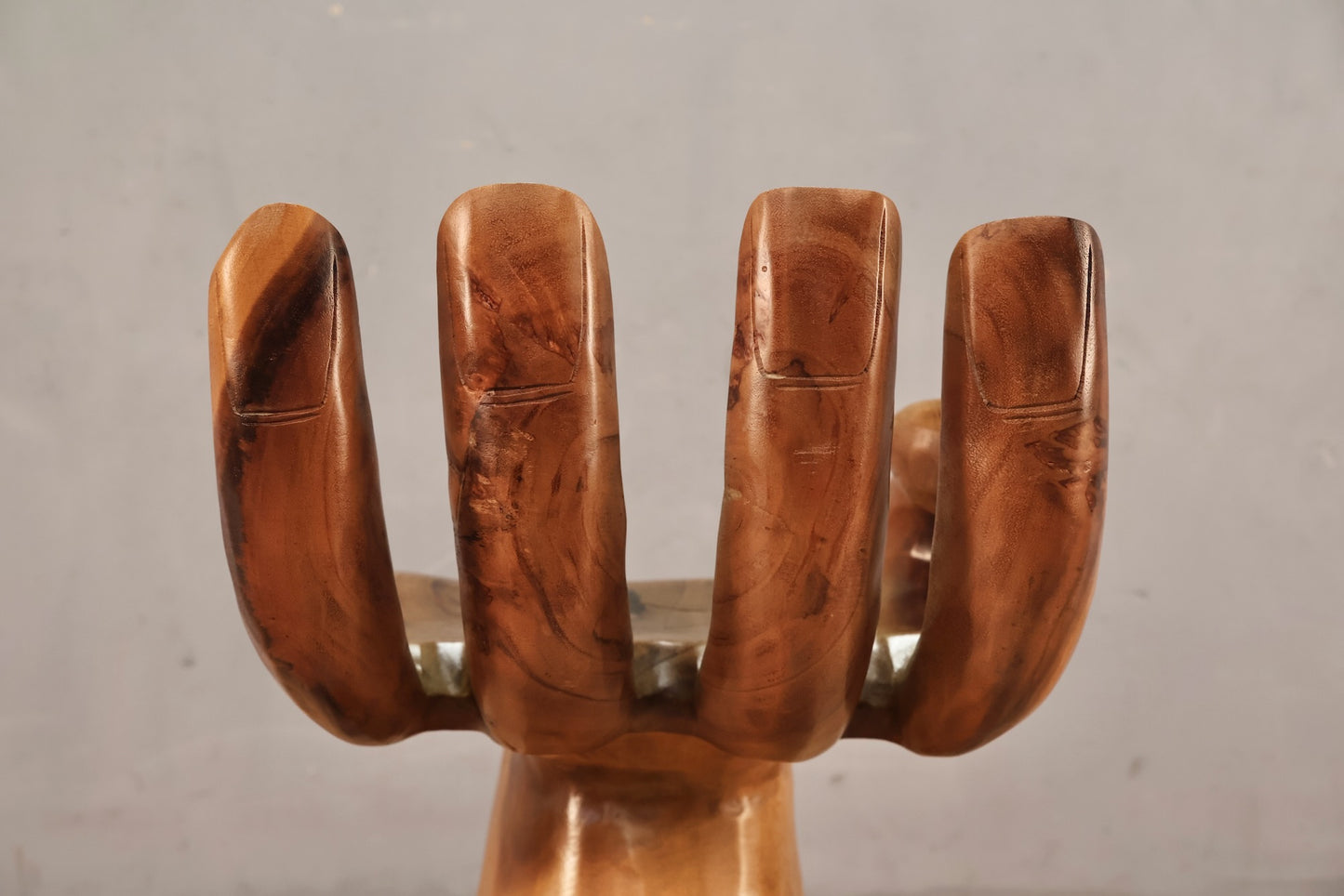 Handcarved "Hand" Accent Chair
