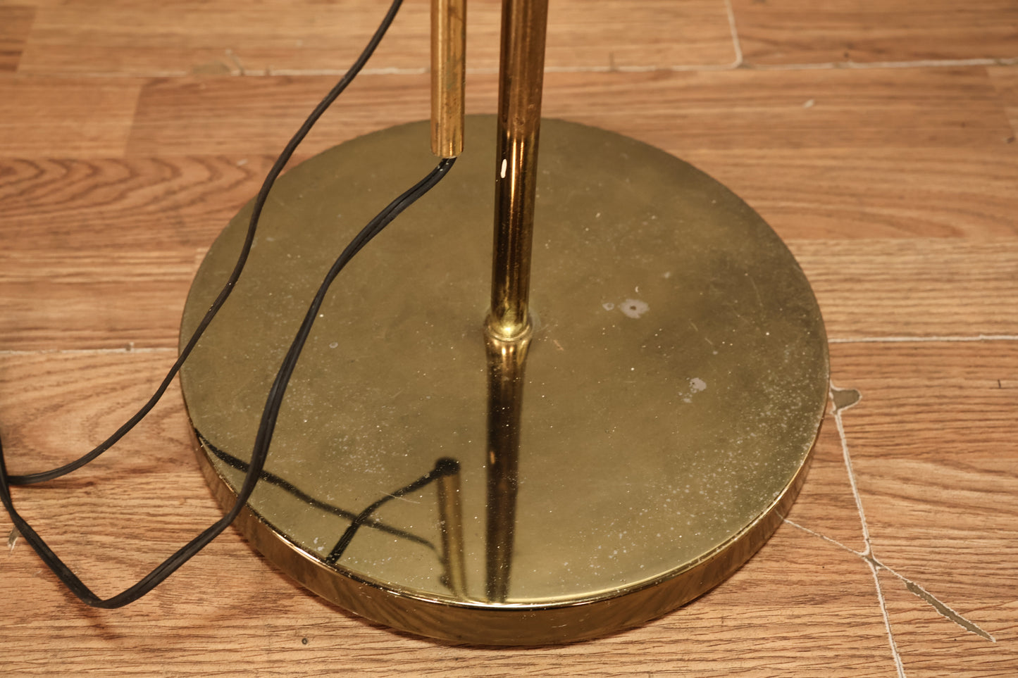 Mod Gold Adjustable Dual-Headed Floor Lamp - ONLINE ONLY
