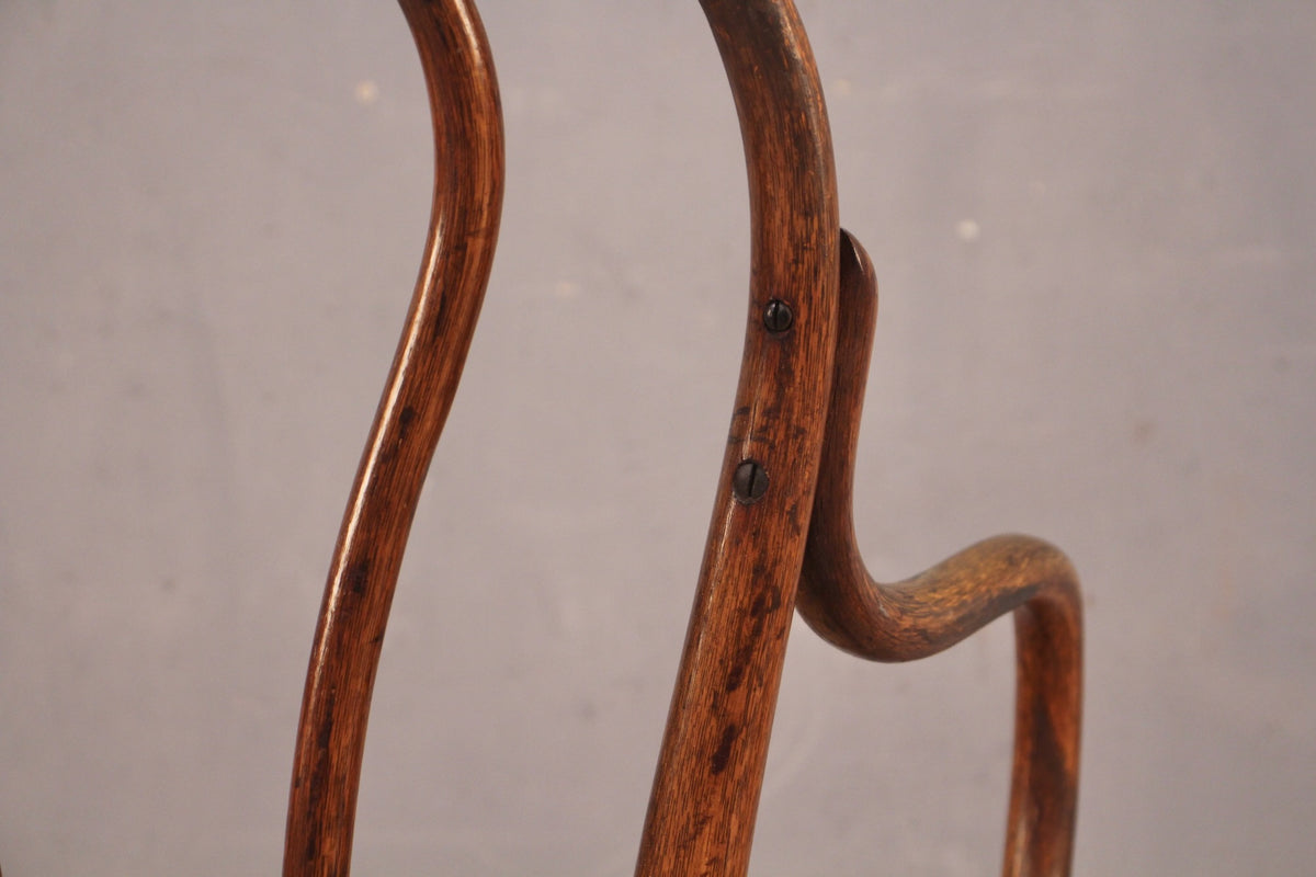 Early 1900s Thonet Bentwood & Cane Armchair Frame