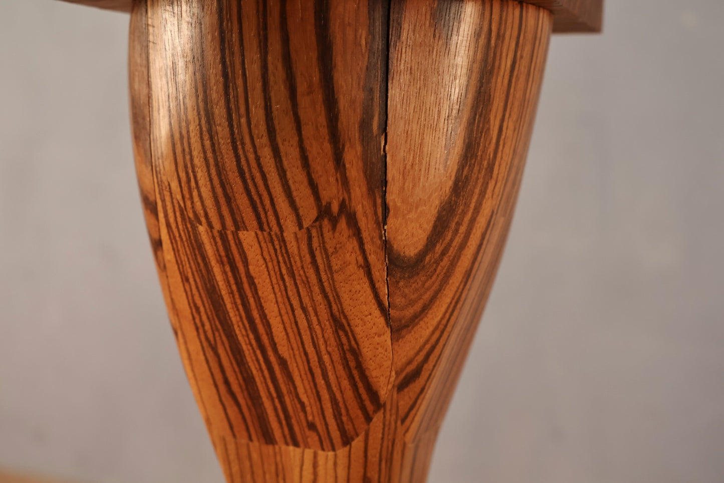 Custom Tropical Teak Bar Stool