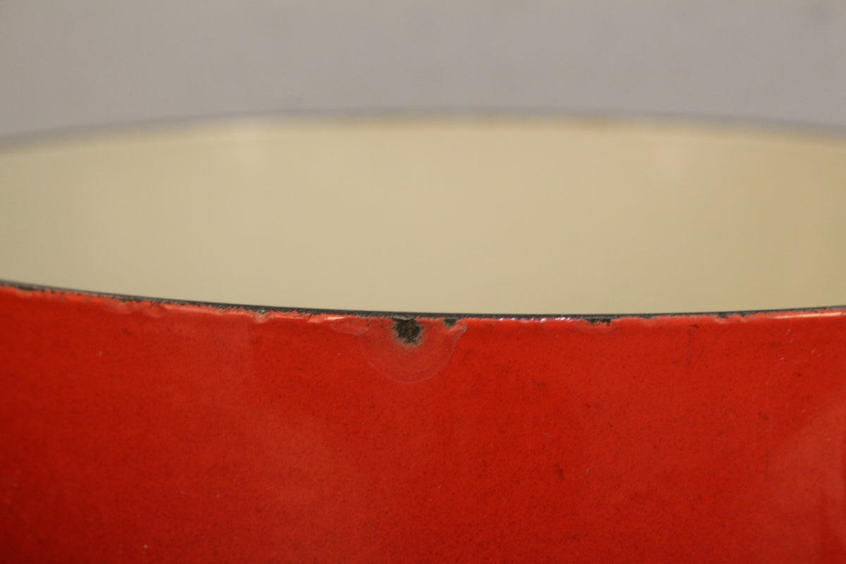 Le Creuset Red Cast Iron 6.7L Dutch Oven