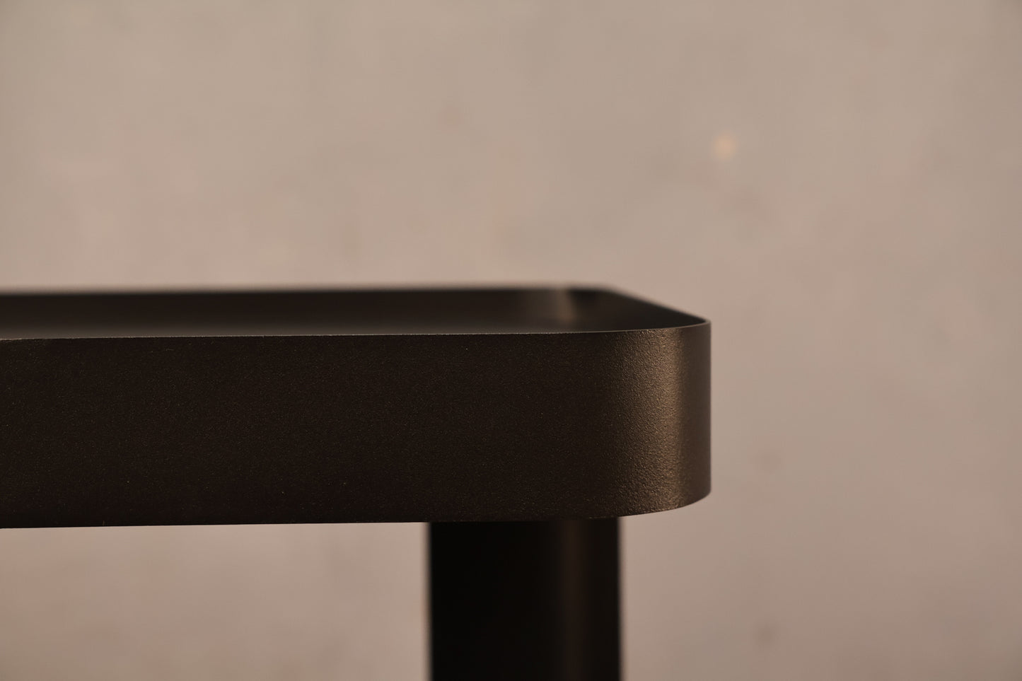 Modernist Metal Geometric Table