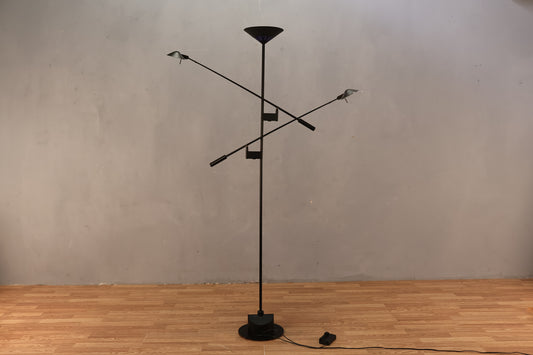 Modern Black Sonneman-Style Floor Lamp - ONLINE ONLY