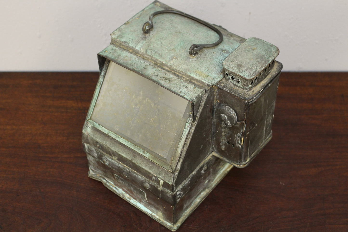 Antique U.S. Navy Copper Ship Binnacle
