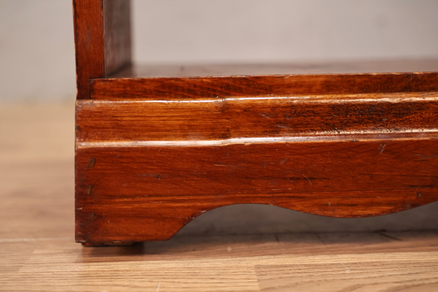 Dark Pine 2-Tier End Table - ONLINE ONLY