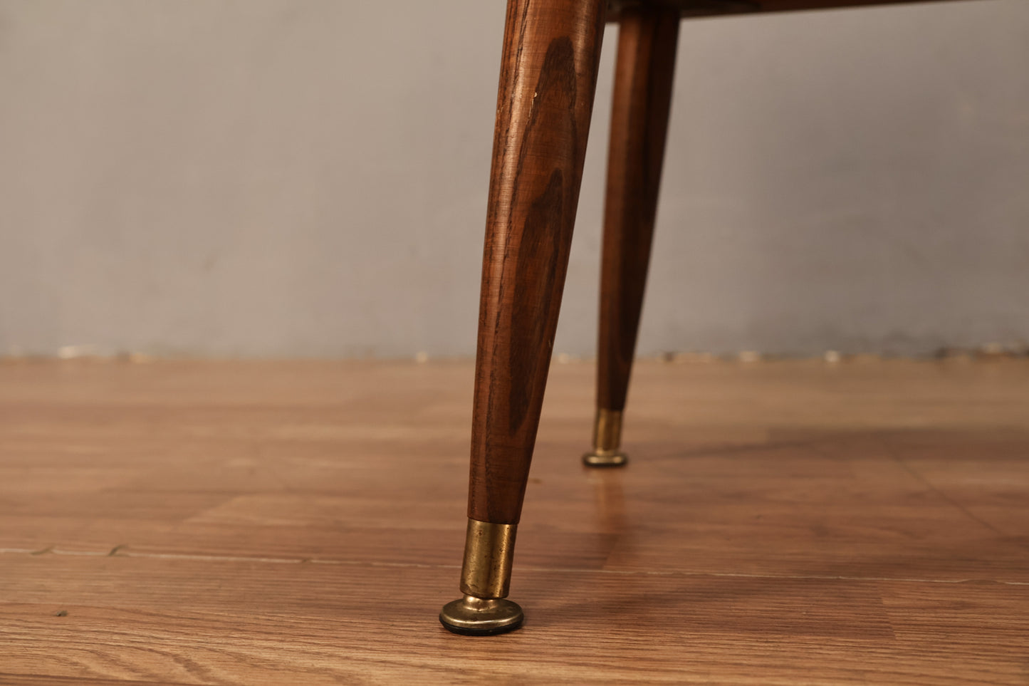 Small Retro Laminate Sliding-Door Record Cabinet - ONLINE ONLY