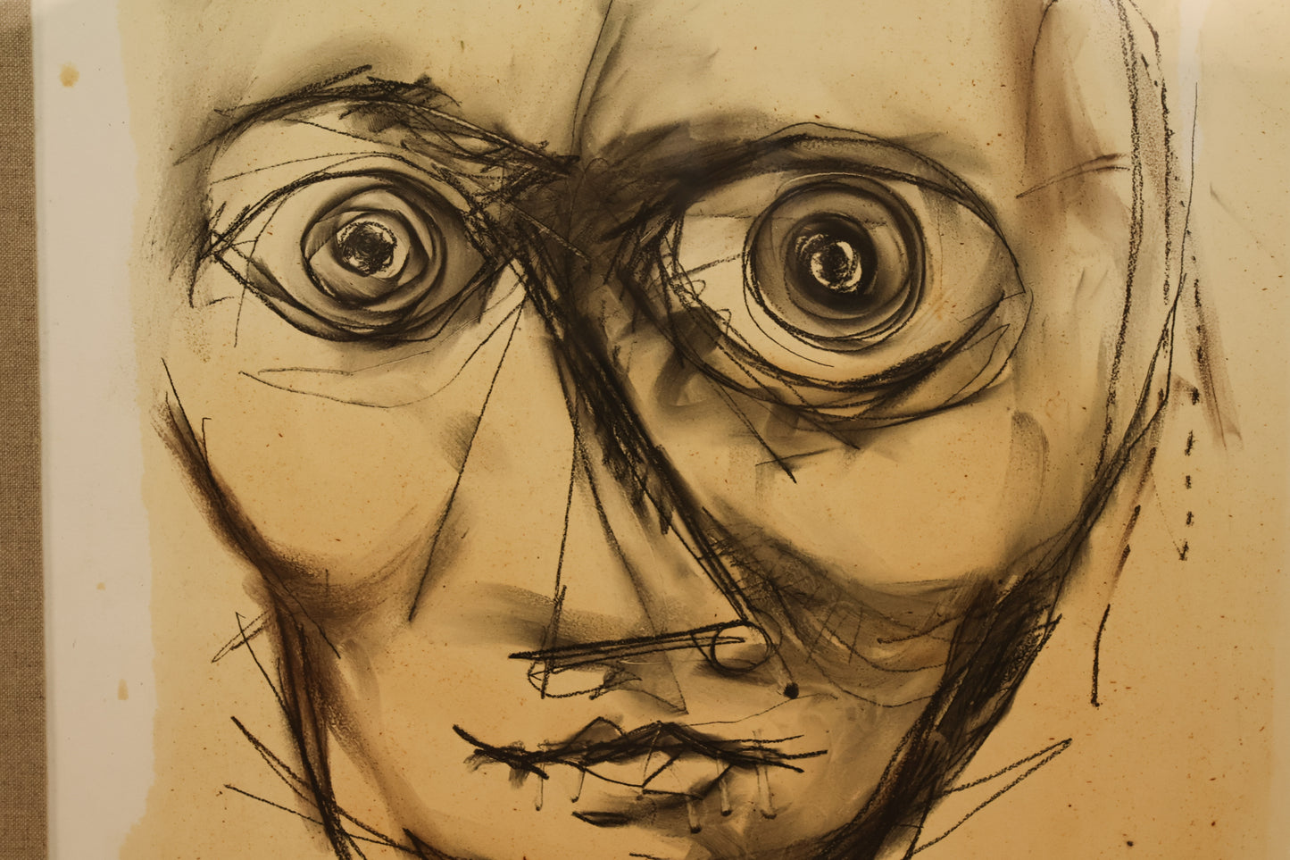1950s "Perturbed Portrait" Giuseppe Napoli Sketch
