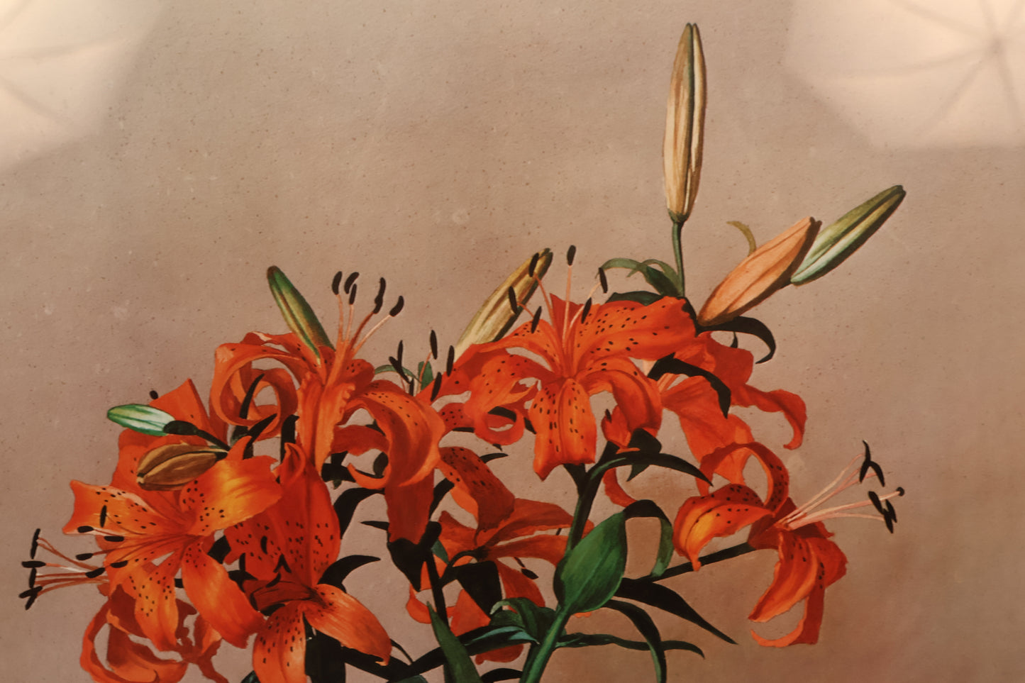 "Still Life with Lilies" Robert C. Devoe Print