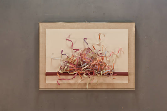 Large "Curious Curls" Shadowbox Art - ONLINE ONLY