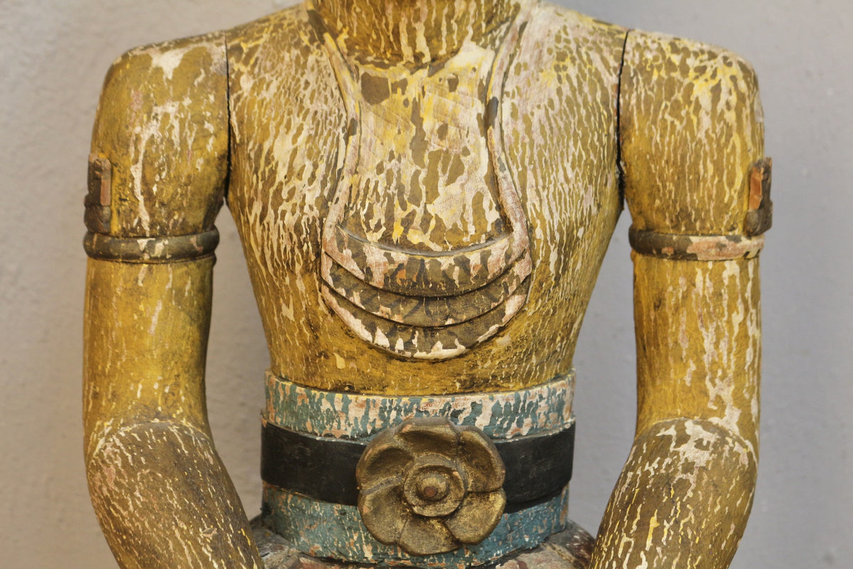 Pair of Large "Loro Blonyo" Javanese Statues