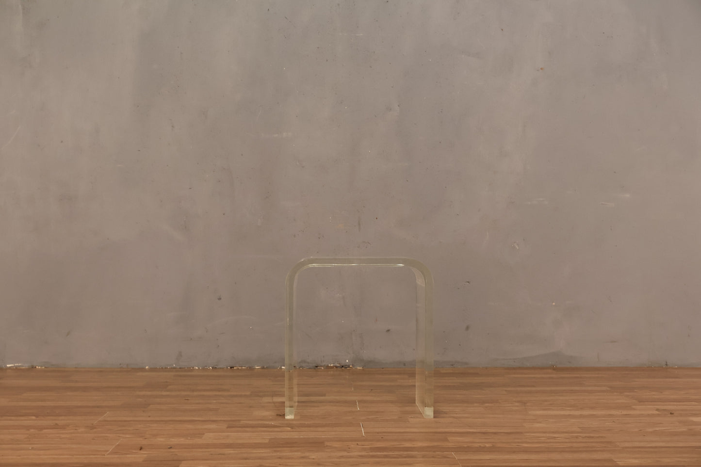 Small Lucite Waterfall Side Table - ONLINE ONLY
