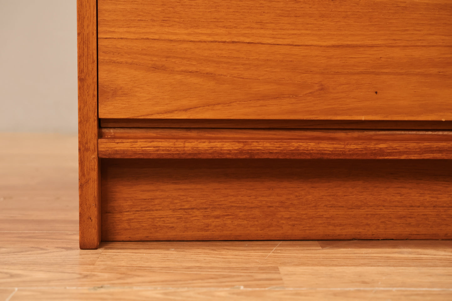 Teak 5-Drawer Highboy Dresser - ONLINE ONLY