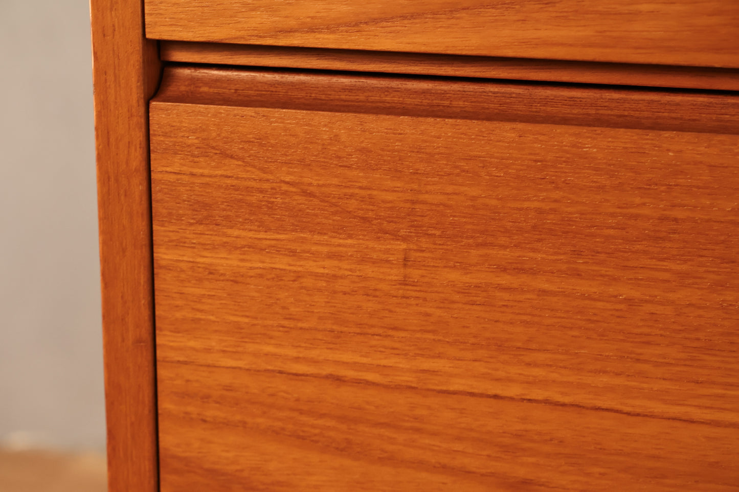 Teak 5-Drawer Highboy Dresser - ONLINE ONLY