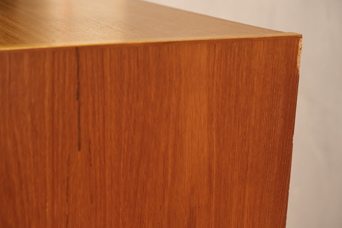 Teak 5-Drawer Highboy Dresser - ONLINE ONLY