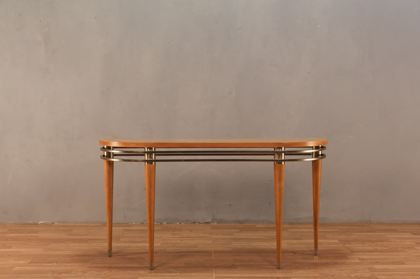 Ethan Allen "Radius" Console Table - ONLINE ONLY